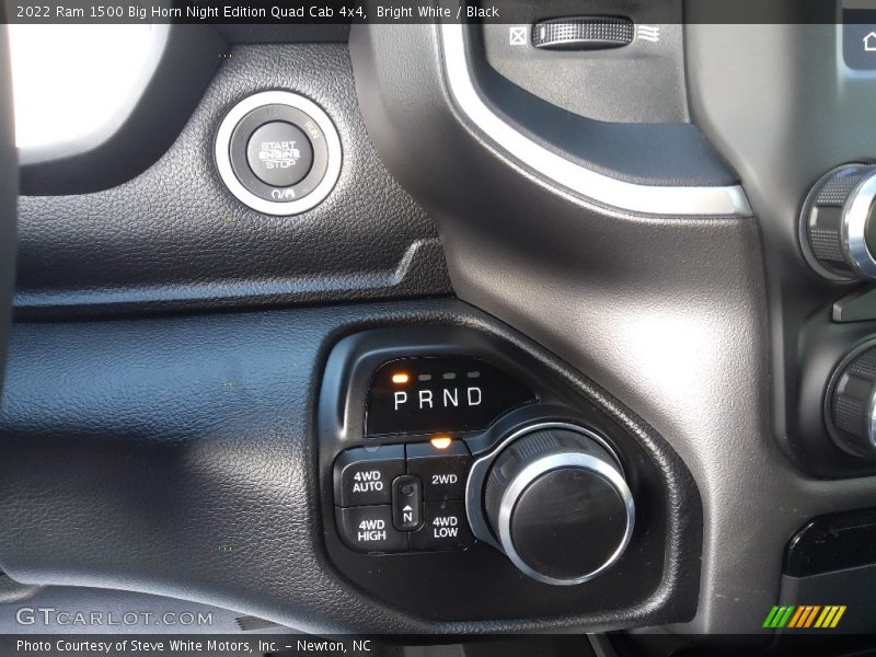  2022 1500 Big Horn Night Edition Quad Cab 4x4 8 Speed Automatic Shifter