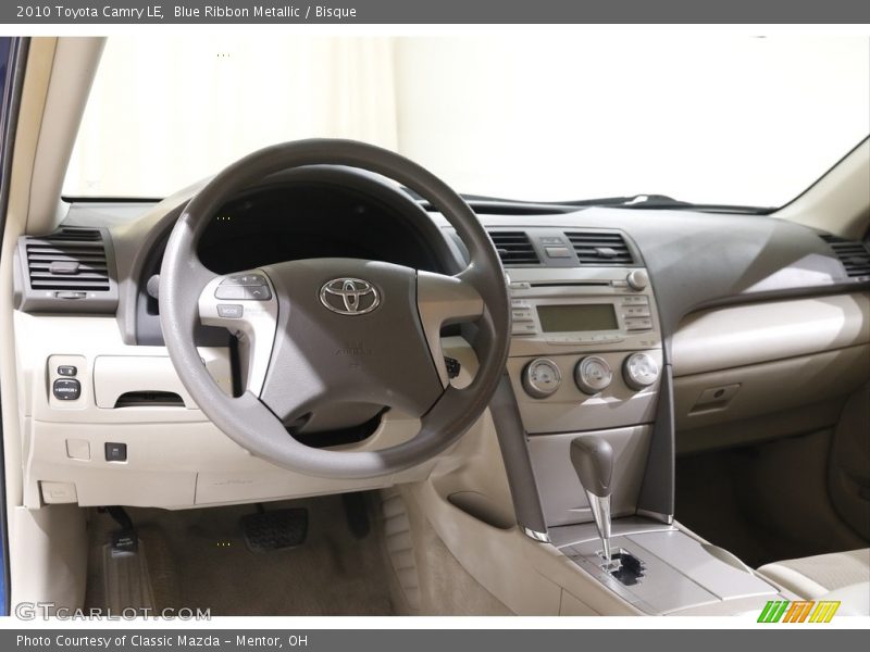Blue Ribbon Metallic / Bisque 2010 Toyota Camry LE