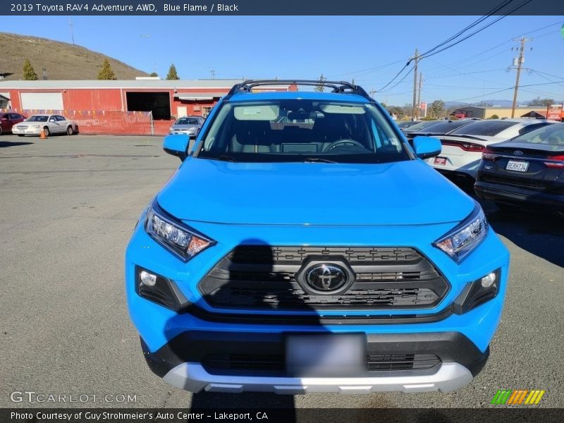 Blue Flame / Black 2019 Toyota RAV4 Adventure AWD