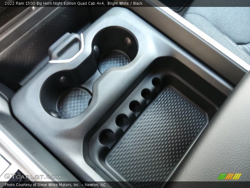 Bright White / Black 2022 Ram 1500 Big Horn Night Edition Quad Cab 4x4