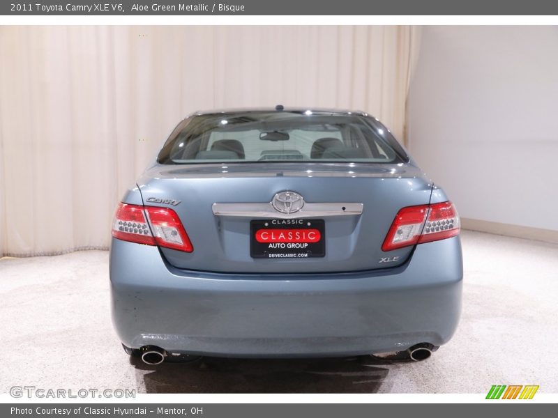 Aloe Green Metallic / Bisque 2011 Toyota Camry XLE V6