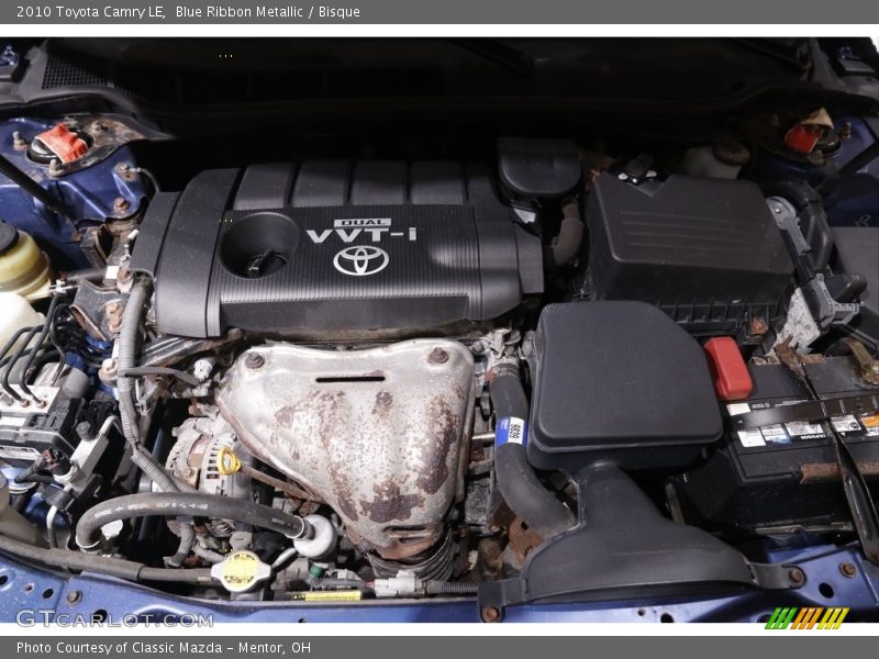 Blue Ribbon Metallic / Bisque 2010 Toyota Camry LE