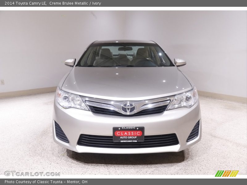 Creme Brulee Metallic / Ivory 2014 Toyota Camry LE