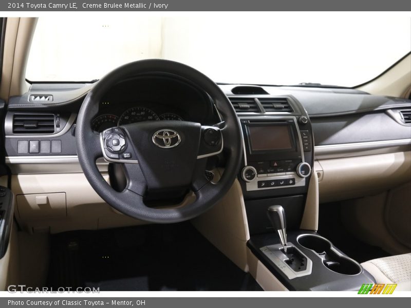 Creme Brulee Metallic / Ivory 2014 Toyota Camry LE