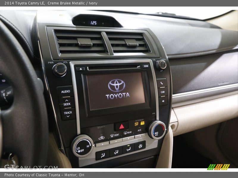 Creme Brulee Metallic / Ivory 2014 Toyota Camry LE
