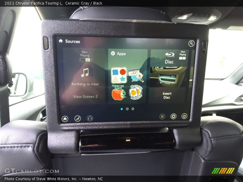 Ceramic Gray / Black 2021 Chrysler Pacifica Touring L