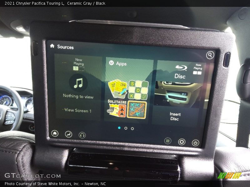 Ceramic Gray / Black 2021 Chrysler Pacifica Touring L