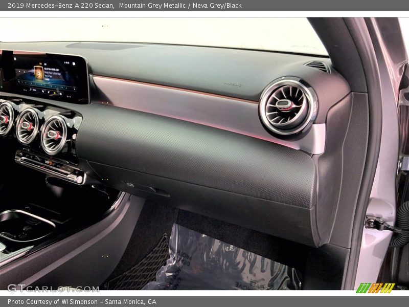 Mountain Grey Metallic / Neva Grey/Black 2019 Mercedes-Benz A 220 Sedan