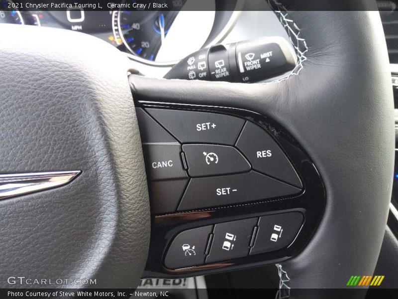 Ceramic Gray / Black 2021 Chrysler Pacifica Touring L