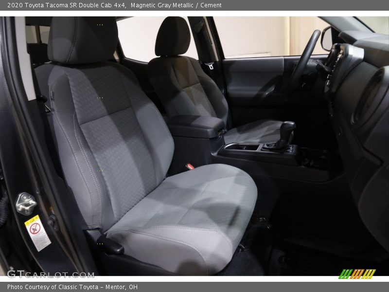 Magnetic Gray Metallic / Cement 2020 Toyota Tacoma SR Double Cab 4x4
