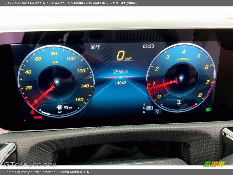  2019 A 220 Sedan 220 Sedan Gauges