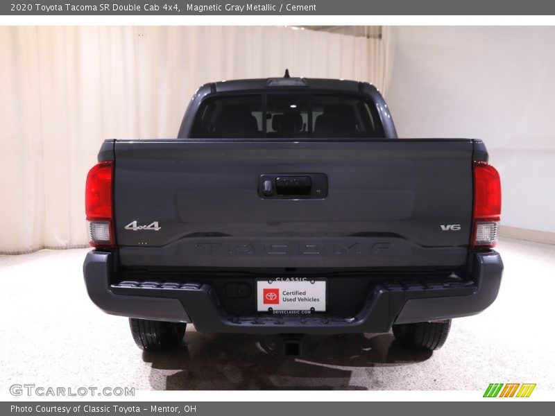 Magnetic Gray Metallic / Cement 2020 Toyota Tacoma SR Double Cab 4x4