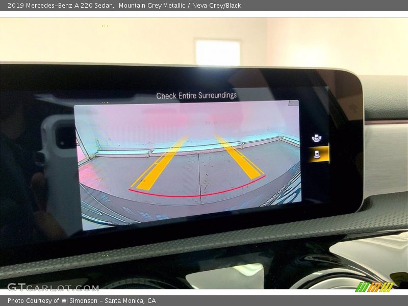 Mountain Grey Metallic / Neva Grey/Black 2019 Mercedes-Benz A 220 Sedan