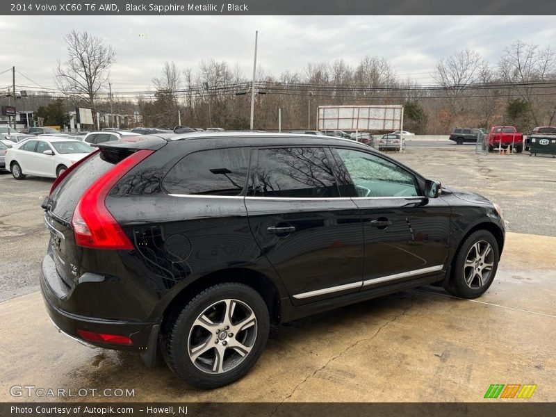 Black Sapphire Metallic / Black 2014 Volvo XC60 T6 AWD