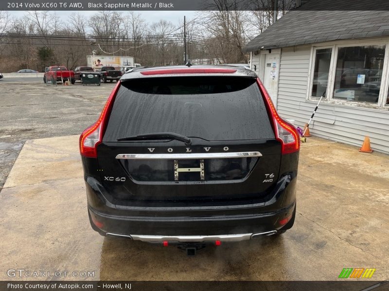 Black Sapphire Metallic / Black 2014 Volvo XC60 T6 AWD