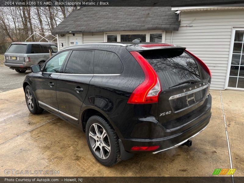 Black Sapphire Metallic / Black 2014 Volvo XC60 T6 AWD