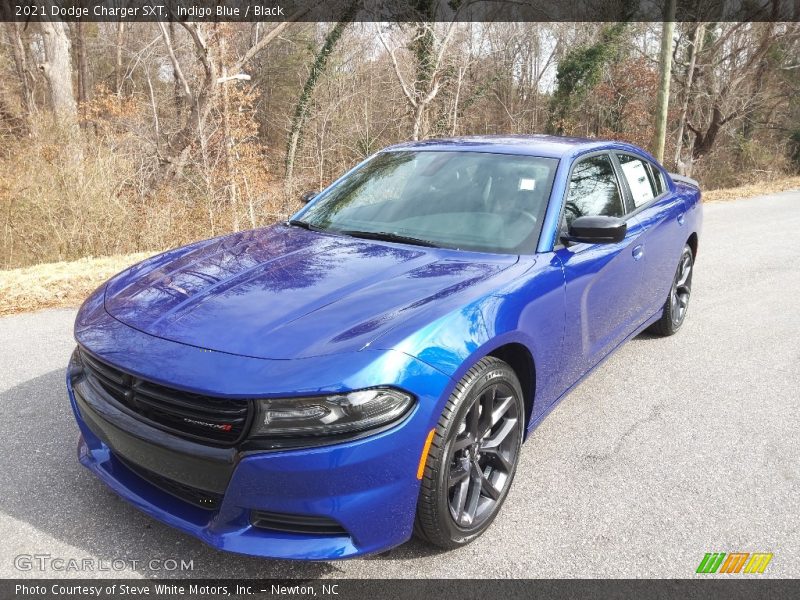 Indigo Blue / Black 2021 Dodge Charger SXT