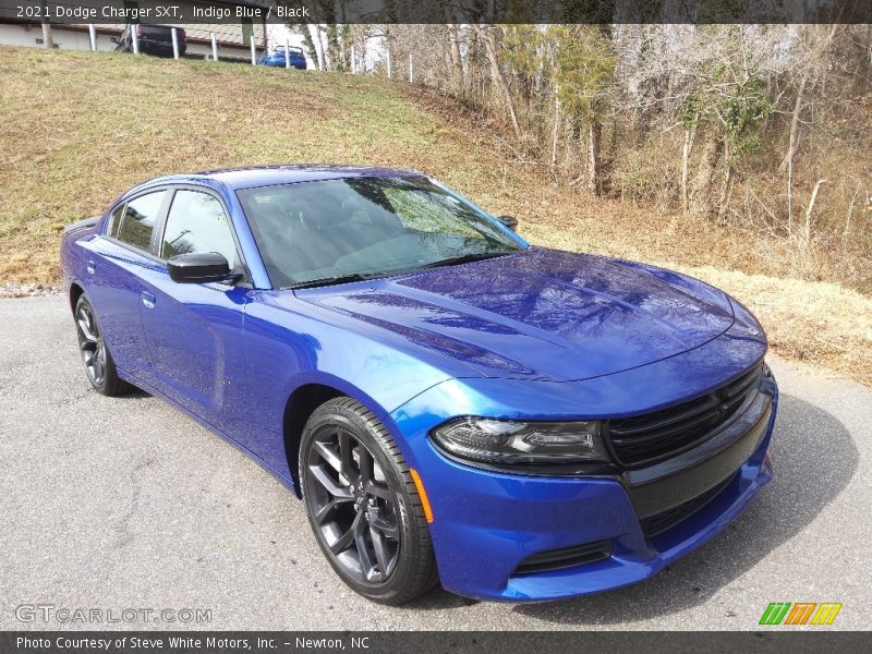 Indigo Blue / Black 2021 Dodge Charger SXT