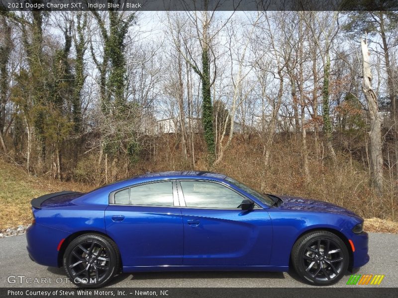 Indigo Blue / Black 2021 Dodge Charger SXT
