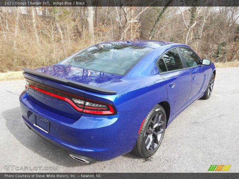 Indigo Blue / Black 2021 Dodge Charger SXT