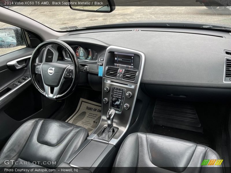 Black Sapphire Metallic / Black 2014 Volvo XC60 T6 AWD