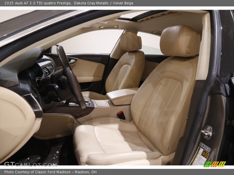 Dakota Gray Metallic / Velvet Beige 2015 Audi A7 3.0 TDI quattro Prestige