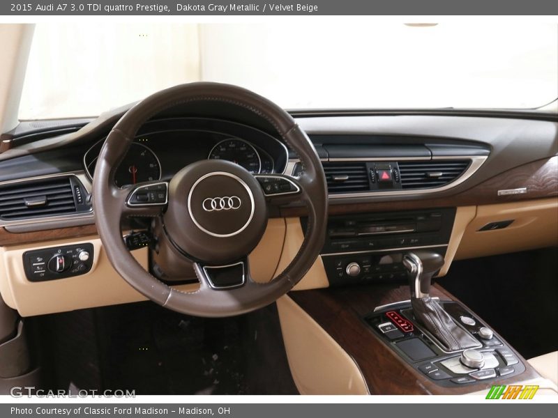 Dakota Gray Metallic / Velvet Beige 2015 Audi A7 3.0 TDI quattro Prestige