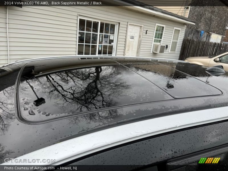 Black Sapphire Metallic / Black 2014 Volvo XC60 T6 AWD