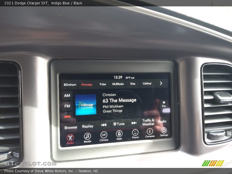 Indigo Blue / Black 2021 Dodge Charger SXT