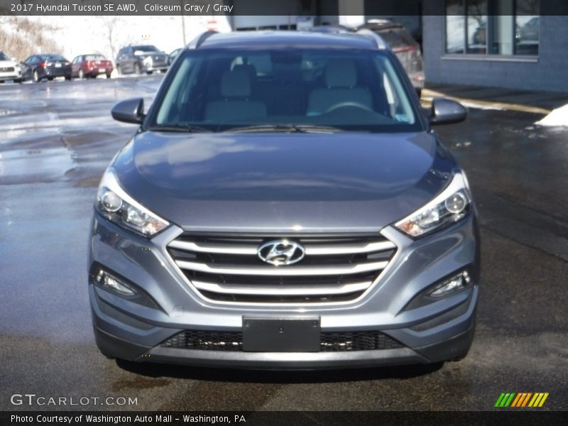 Coliseum Gray / Gray 2017 Hyundai Tucson SE AWD