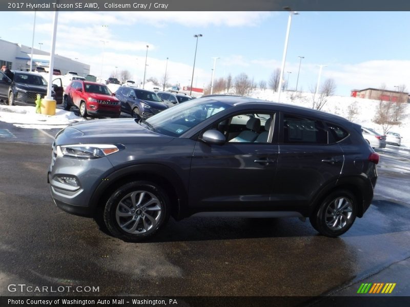 Coliseum Gray / Gray 2017 Hyundai Tucson SE AWD