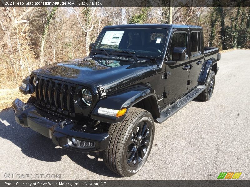 Black / Black 2021 Jeep Gladiator High Altitude 4x4