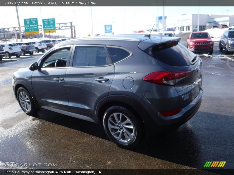 Coliseum Gray / Gray 2017 Hyundai Tucson SE AWD