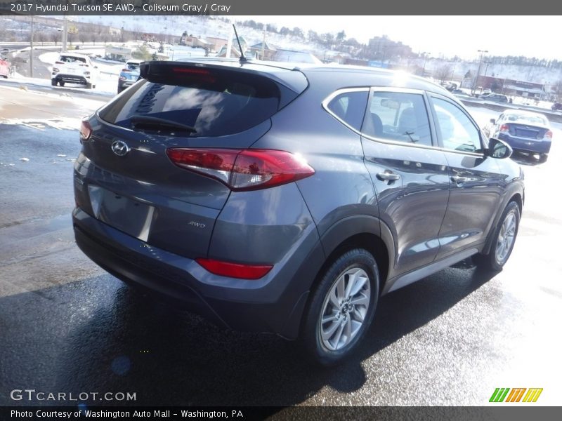 Coliseum Gray / Gray 2017 Hyundai Tucson SE AWD