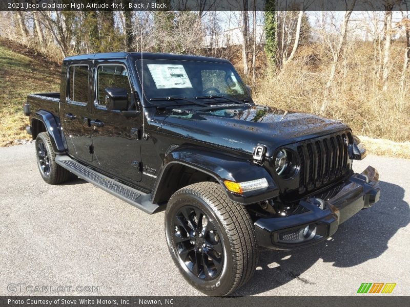 Black / Black 2021 Jeep Gladiator High Altitude 4x4