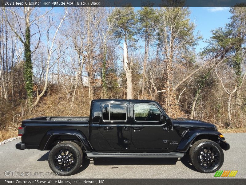 Black / Black 2021 Jeep Gladiator High Altitude 4x4