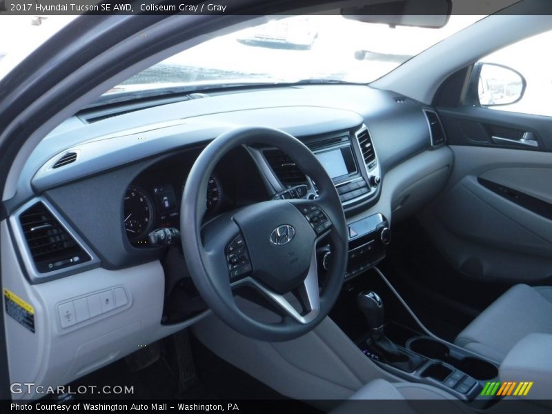 Coliseum Gray / Gray 2017 Hyundai Tucson SE AWD