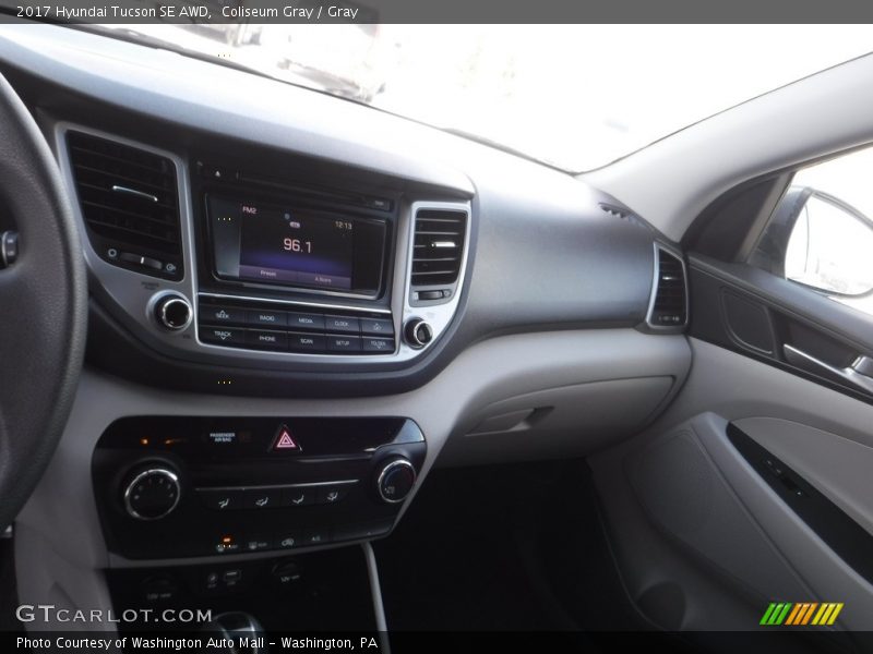 Coliseum Gray / Gray 2017 Hyundai Tucson SE AWD