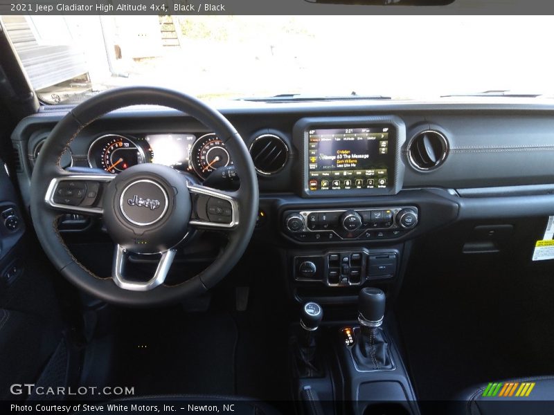 Black / Black 2021 Jeep Gladiator High Altitude 4x4
