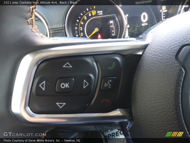 Black / Black 2021 Jeep Gladiator High Altitude 4x4