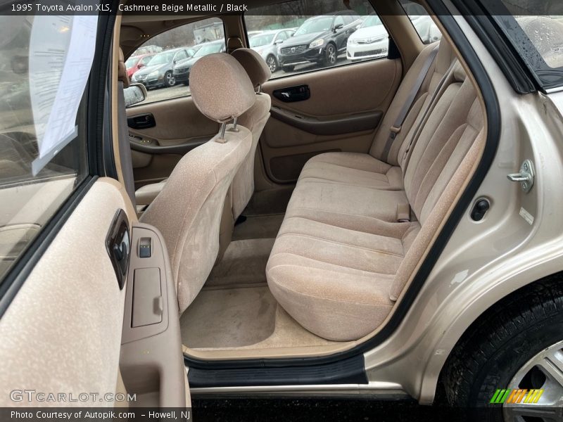 Rear Seat of 1995 Avalon XLS