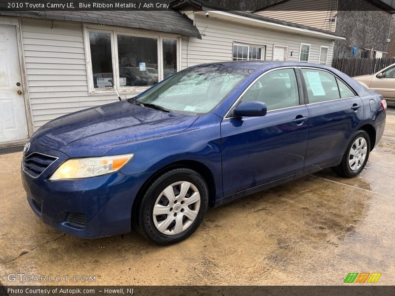 Blue Ribbon Metallic / Ash Gray 2010 Toyota Camry LE