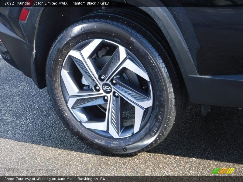 Phantom Black / Gray 2022 Hyundai Tucson Limited AWD