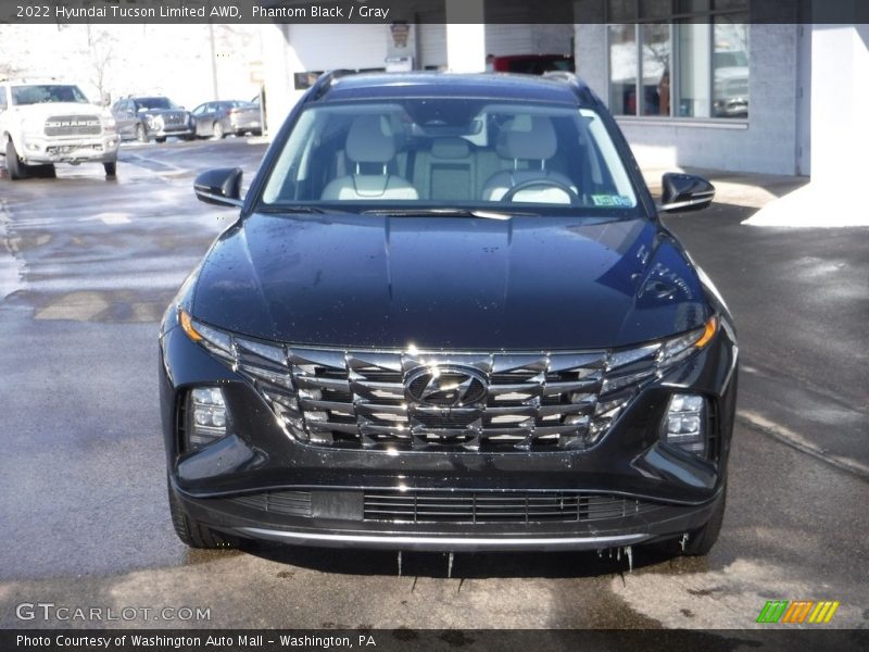 Phantom Black / Gray 2022 Hyundai Tucson Limited AWD