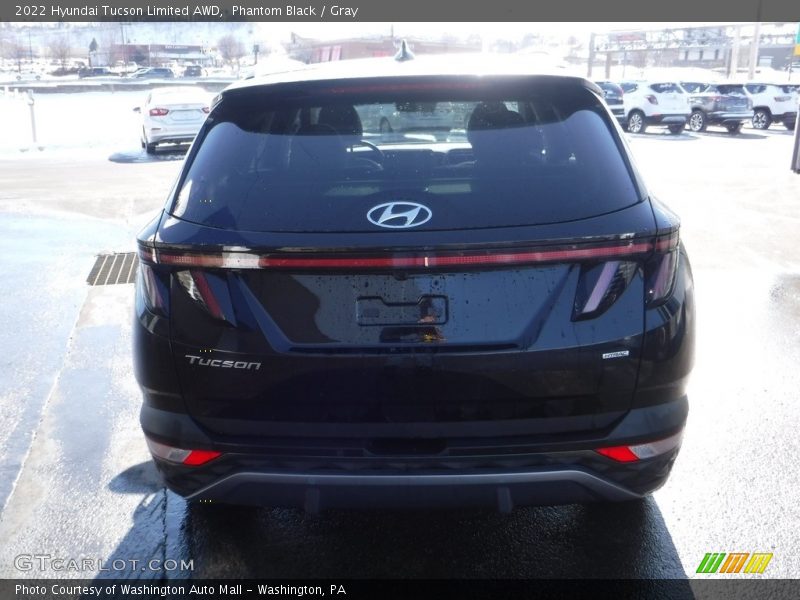 Phantom Black / Gray 2022 Hyundai Tucson Limited AWD