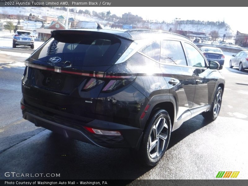 Phantom Black / Gray 2022 Hyundai Tucson Limited AWD
