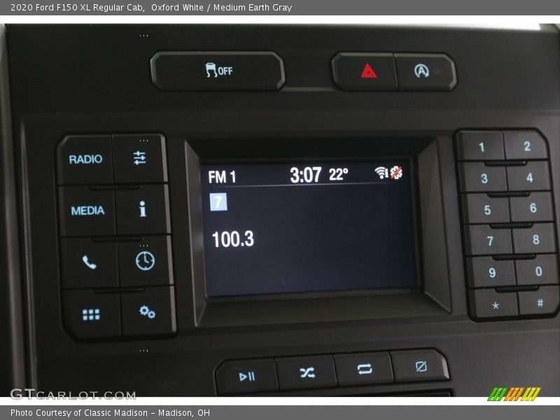 Controls of 2020 F150 XL Regular Cab