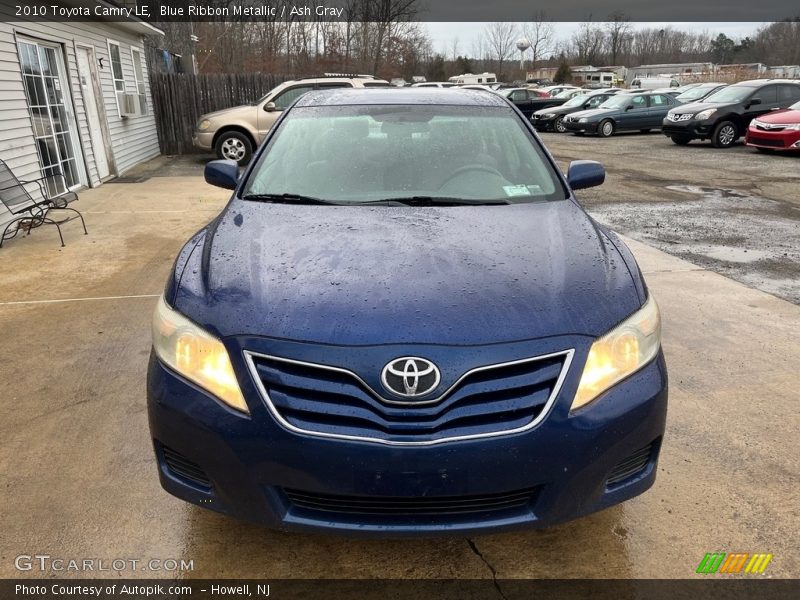 Blue Ribbon Metallic / Ash Gray 2010 Toyota Camry LE