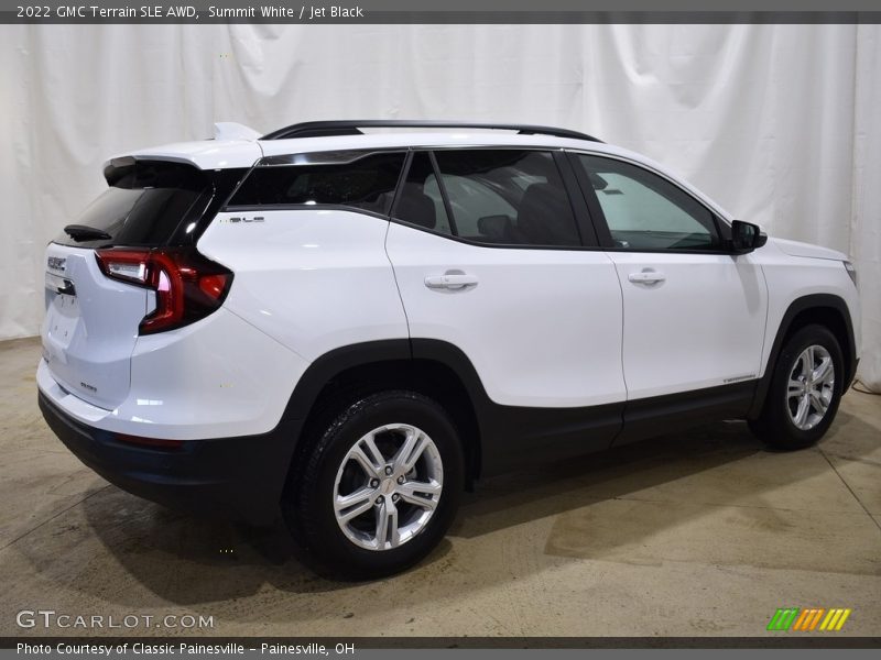 Summit White / Jet Black 2022 GMC Terrain SLE AWD