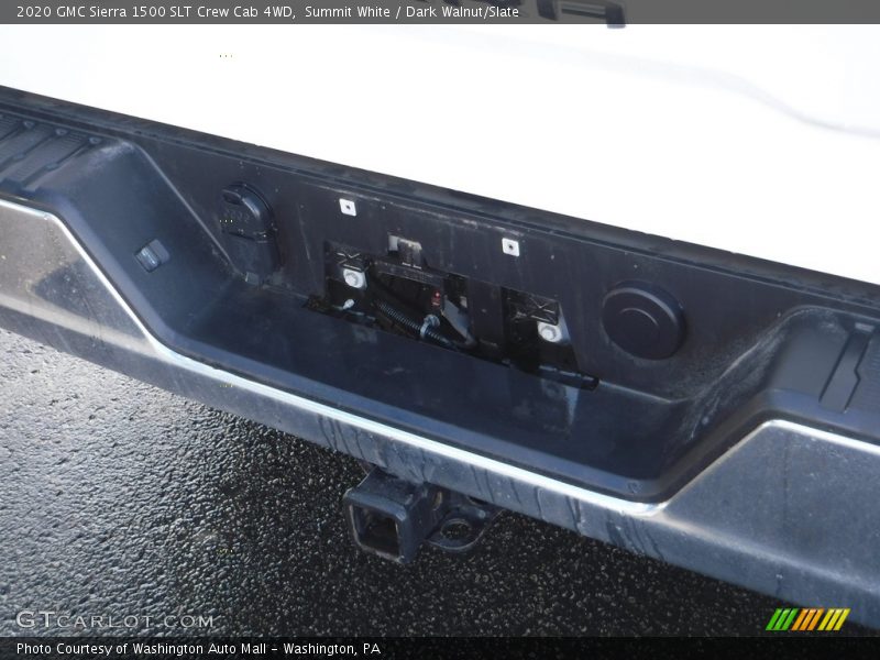 Summit White / Dark Walnut/Slate 2020 GMC Sierra 1500 SLT Crew Cab 4WD